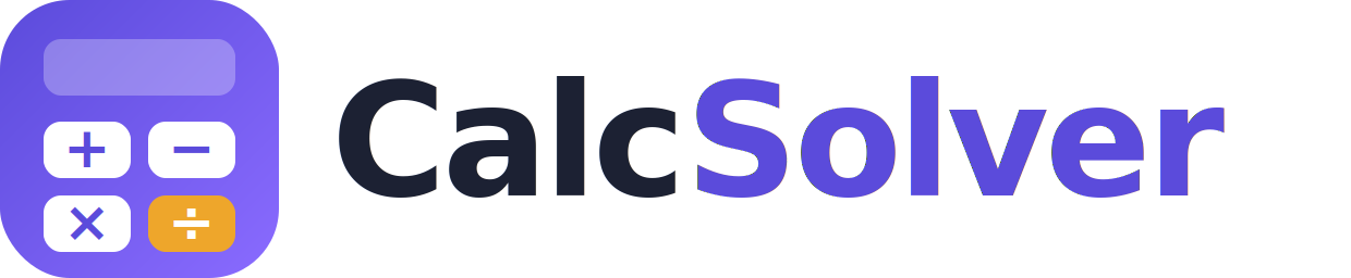 CalcSolver – Free Online Calculator Logo